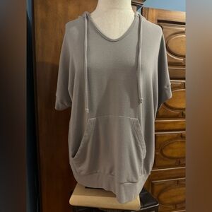 Gray Women's Hoodie Sweatshirt